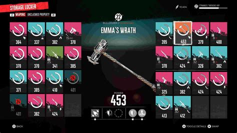 dead island legendary weapons